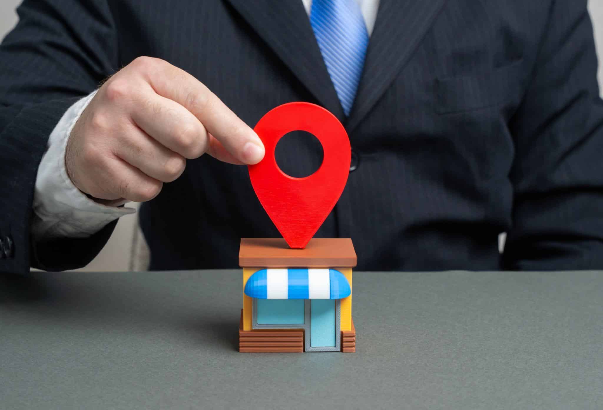 wooden blocks representing local SEO
