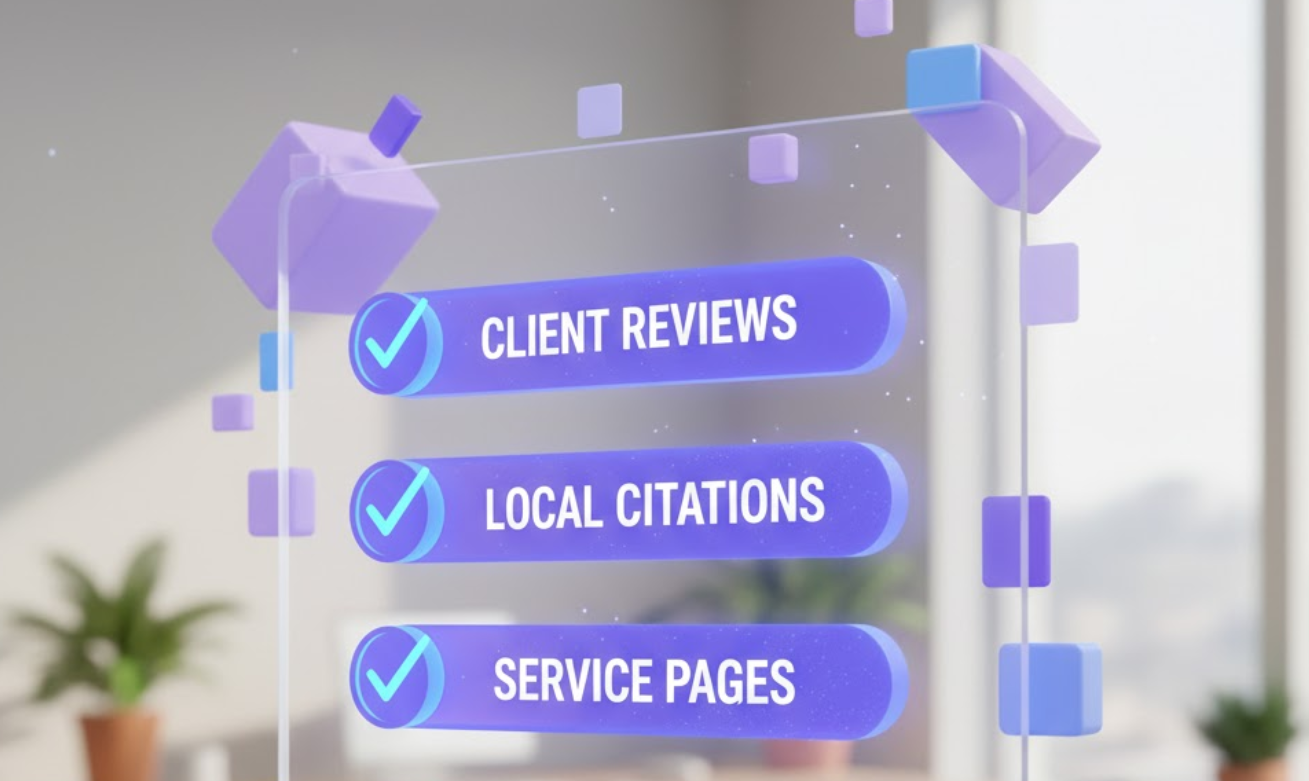 checklist of search ranking factors